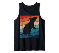 Lover Retro Vintage Fancy Rat Pet Rat propriétaire Rongeur Débardeur