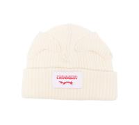Loverboy by Charles Jeffrey, Homme, Accessoires, Beige, Taille: ONE Size Bonnet Beige en Tricot avec Oreilles d'Animaux