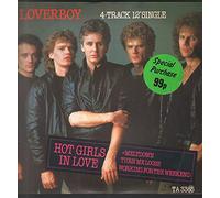 LOVERBOY - HOT GIRLS IN LOVE 12" SINGLE UK CBS 1983