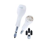 Loveria Perforatrice à papier | Trois embouts de trous pour 2 mm, 3 mm, 4 mm | Perforatrice en métal solide | Convient pour le papier de bricolage jusqu'à 300 g/m²