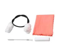 lovermusic Kit de nettoyage et d'entretien pour clarinette en tissu et plastique - Pour nettoyer et nettoyer la graisse du liège, clé, brosse de nettoyage