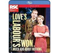 Love's Labour's Won (Aka Much Ado About Nothing) [New Blu-ray]