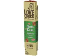 LOVESHOCK Barre chocolatée Noisettes végan Chocolat 40 g