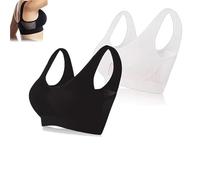 Lovethirdus Bras, Sports Bra for Women, Cooling Comfort Wire-Free Bra Ventilated Lift Up Air Bras
