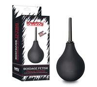 Lovetoy Bondage Fetish Deluxe Douche anale Noir Ø7x15,5 cm