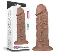 Lovetoy Chubby Godes Réalistes Brun 27 cm