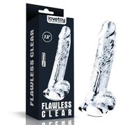 Lovetoy Flawless Godes Réalistes Clear 19 cm