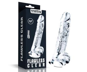 Lovetoy Flawless Godes Réalistes Clear 19 cm