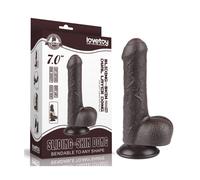Lovetoy - Gode Brown ventouse 18.3 cm