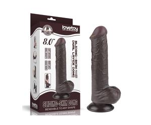 Lovetoy - Gode Brown ventouse 20.8 cm