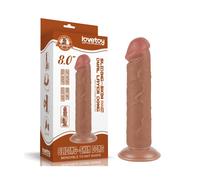 Lovetoy - Gode ventouse - Couleur: marron clair