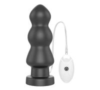 Lovetoy King Size Rigger Vibromasseur Anal Noir Ø7x20 cm