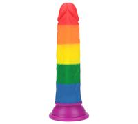 Lovetoy Prider - Dildo réaliste 19cm (arc-en-ciel)