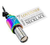 LOVETUNER Collier de Respiration Consciente et Méditation | Fréquence d’Amour Solfeggio 528 Hz | Collier Sifflet Anti-Stress | Favorise le Calme par Soundhealing et Breathwork
