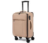 LOVEVOOK Bagage à main 55,9 x 35,6 x 22,9 cm, approuvé par les compagnies aériennes, valises souples de 50,8 cm avec roulettes, valise légère à roulettes avec serrure TSA, kaki, 20 inch