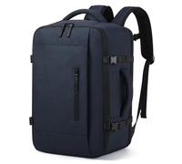 LOVEVOOK Sac à Dos de Voyage pour Ryanair Easyjet - Bagage à Main Avion, Cabin Max Bleu Foncé 40x20x25cm, Décontracté