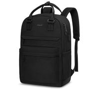 LOVEVOOK Sac à Dos d'Écolier et de Travail Pour Homme et Femme - Compartiment Pour Ordinateur Portable 15,6", Étanche, Pour Voyage et École