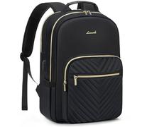 LOVEVOOK Sac à dos Ordinateur Portable Femme 14 Pouces, Sac a dos Feminin Impermeable Elegant,Sac à dos Femme Antivol,Sac à Dos Grande Capacité Avec USB Port, Pour Collège Affaire Scolaire Voyage