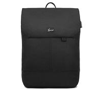 LOVEVOOK Sac à Dos Ordinateur Portable Femme 17 Pouces, Sac a Dos Femme Antivol Imperméable Avec Compartiment pour Collège Voyage Loisir Travail Affaire, Noir