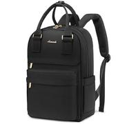 LOVEVOOK sac à dos pour femme - Étanche - 14 Pouces Sac à dos de ville - Sac à main 2 en 1 - Sac à dos élégant pour les loisirs, l'école, les voyages, le travail