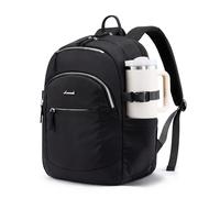 LOVEVOOK Sac à dos pour homme et femme - Grand sac à dos pour ordinateur portable de 17,3" - Étanche - Sac à dos d'écolier - Sac à dos pour adolescent - Sac à dos pour femme - Sac de travail - Sac à