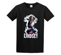 LoveVow Lindsey Stirling 2 Pullover Top Outdoor Cartoon Cool Tight T-Shirt Black 3XL