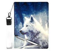 Lovewlb Tablettes Coque pour Acer Iconia One B3-A10 Coque Etui Housse Support Intégré Multi-Angle,Cuir Tablet Case Cover Lang