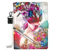 Lovewlb Tablettes Coque pour Wolder Mitab Advance Coque Etui Housse Support Intégré Multi-Angle,Cuir Tablet Case Cover HD