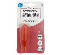 Lov'FROG Cape de Protection pour Brosse à Dents Rouge