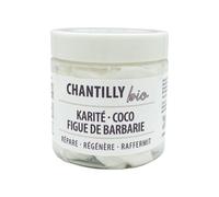 Lov'Frog Chantilly Bio | Soin Visage, Corps et Cheveux | Tous types | Certifié Biologique | Karité, Coco et Figue de Barbarie | Adoucit, Raffermit et Nourrit, 200 ml