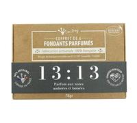 Lov'FROG Coffret Fondant Parfumé Parfum d'Ambiance 13:13 Ambré Boisé Bio 6 unités