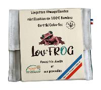 Lov'FROG Lingettes Démaquillantes Bambou 4 unités
