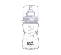 LOVI Biberon anti-colique autostérilisant avec tétine Dynamic | 3m + | 250 ml | Convient aux micro-ondes | Système de ventilation superbe | Protège le réflexe de succion