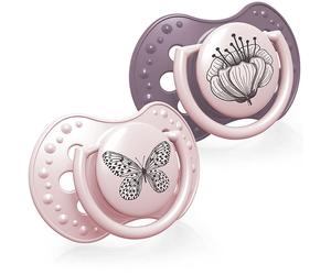 LOVI Botanic 6-18m tétine Girl 2 pcs