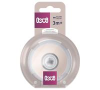 LOVI Mammafeel Sucette dynamique d'allaitement, 1 pièce, sans danger pour l'allaitement, 100 % silicone, technologie innovante, si proche du sein de maman, sans BPA (3 m+)