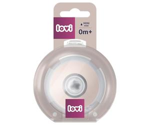 LOVI Mammafeel Sucette dynamique d'allaitement, 1 pièce, sans danger pour l'allaitement, 100 % silicone, technologie innovante, si proche du sein de maman, sans BPA (0 m+)