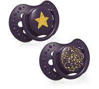LOVI Stardust Violet tétine 0-3 m 2 pcs