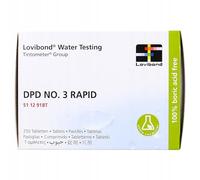 Lovibond DPD3 Rapid 51 12 91BT, Plaquettes Réactifs Pour Test Chlore Piscine - 250 Plaquettes