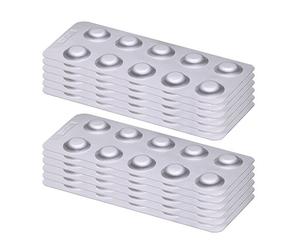 Lovibond Lot de 2 boites de 60 pastilles pour photomètres Scuba et Bayrol chlore et pH (12 bandes)