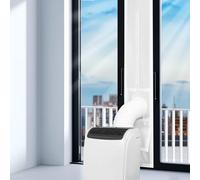 LOVIGA Joint de porte universel pour climatiseurs mobiles et sèche-linge, 100% joint de porte pour climatiseurs jusqu'à max 15 cm