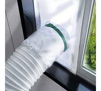 Loviga Kit de joint de fenêtre portable AC pour climatiseur portable, 25 x 102~162 cm, longueur réglable, étanchéité complète, facile à installer