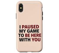 Loving Gaming Gamer Couple Déclaration Saint-Valentin Coque pour iPhone X/XS