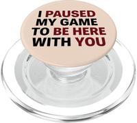 Loving Gaming Gamer Couple Déclaration Saint-Valentin PopSockets PopGrip pour MagSafe