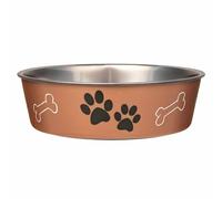 Loving Pets Métalliques Bella Bol Chiens, Moyen, Cuivre, 750ml