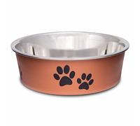 Loving Pets Métalliques Bella Bol pour Chiens, Petit, Cuivre, 350 ML