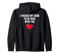 Loving Pixel Gaming Gamer Couple Déclaration Saint-Valentin Sweat à Capuche