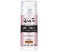 Loving Tan 2 HR Express lait solaire hydratant teinte Dark 100 ml