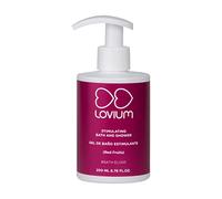 LOVIUM - Gel Douche Stimulant - Parfum de Fruits Rouges - Huile de Douche Érotique - Hydrate, Adoucit et Protège la peau - Gel Douche Vegan Relaxant - 200 ml
