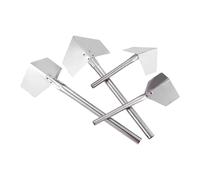 LOVIVER 4 outils d'angle pour cloisons sèches, truelles d'angle intérieures et extérieures, bordures béton portables en acier
