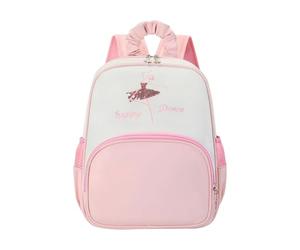 LOVIVER à Dos de Danse Classique pour Filles, Mignon et Tendance, en Nylon, idéal pour Les et la Gymnastique, Rose